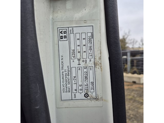 Vrachtwagen, volvo, fm 7, 2001 - afbeelding 14 van  22