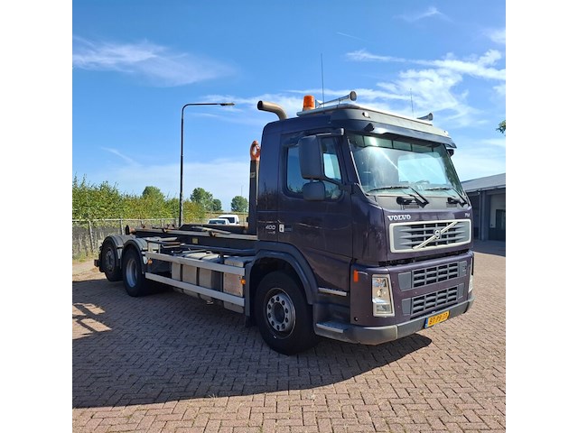 Vrachtwagen, volvo, fm400 6x2r fal9.0 radt-a8 high, 2008, met ajk hydrolift nhs25-6180 haakarmsysteem - afbeelding 58 van  60