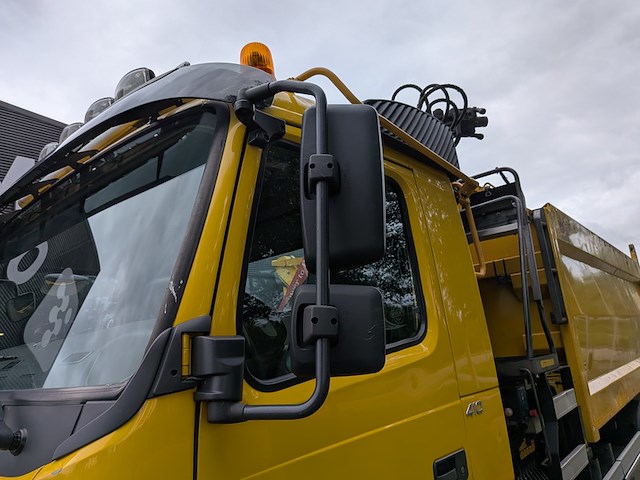 Vrachtwagen, volvo, fmx 410 6x6, 2012, met autolaadkraan, hmf 1420-k2 - afbeelding 4 van  47