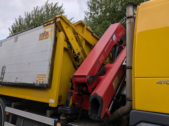Vrachtwagen, volvo, fmx 410 6x6, 2012, met autolaadkraan, hmf 1420-k2 - afbeelding 14 van  47