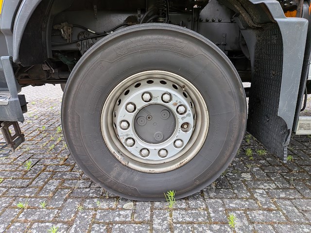 Vrachtwagen, volvo, fmx 410 6x6, 2012, met autolaadkraan, hmf 1420-k2 - afbeelding 18 van  47