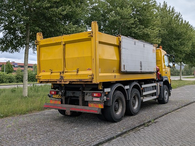 Vrachtwagen, volvo, fmx 410 6x6, 2012, met autolaadkraan, hmf 1420-k2 - afbeelding 23 van  47