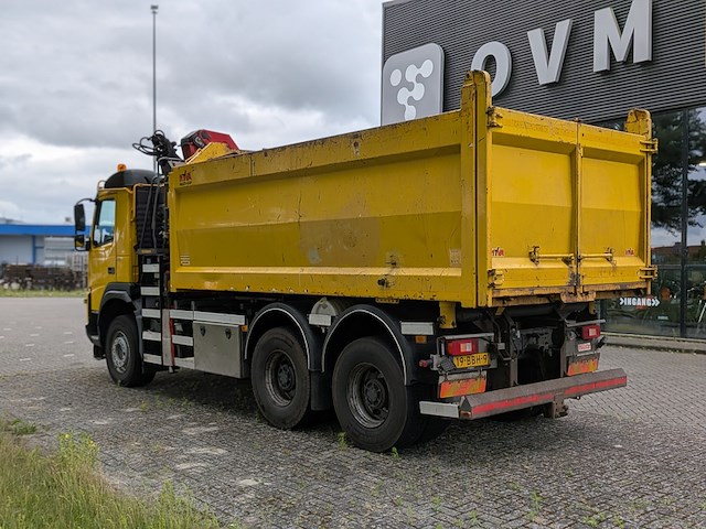 Vrachtwagen, volvo, fmx 410 6x6, 2012, met autolaadkraan, hmf 1420-k2 - afbeelding 43 van  47