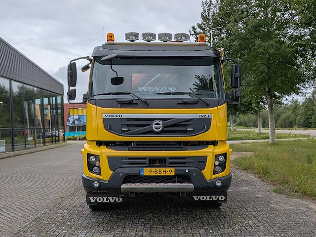 Vrachtwagen, volvo, fmx 410 6x6, 2012, met autolaadkraan, hmf 1420-k2 - afbeelding 46 van  47