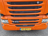 Vrachtwagen voorzien van hogedruk waterstraalmachine, scania, r410, oranje, 2016 - afbeelding 2 van  65
