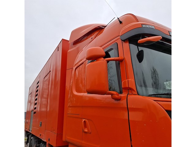 Vrachtwagen voorzien van hogedruk waterstraalmachine, scania, r410, oranje, 2016 - afbeelding 4 van  65