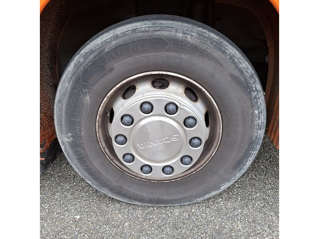 Vrachtwagen voorzien van hogedruk waterstraalmachine, scania, r410, oranje, 2016 - afbeelding 5 van  65