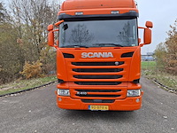 Vrachtwagen voorzien van hogedruk waterstraalmachine, scania, r410, oranje, 2016 - afbeelding 23 van  65