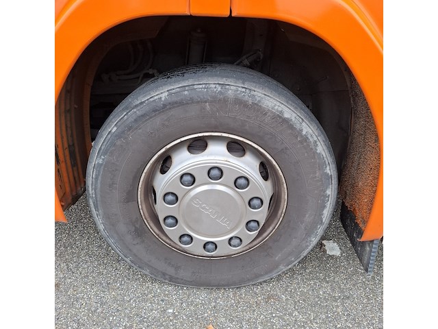 Vrachtwagen voorzien van hogedruk waterstraalmachine, scania, r410, oranje, 2016 - afbeelding 40 van  65