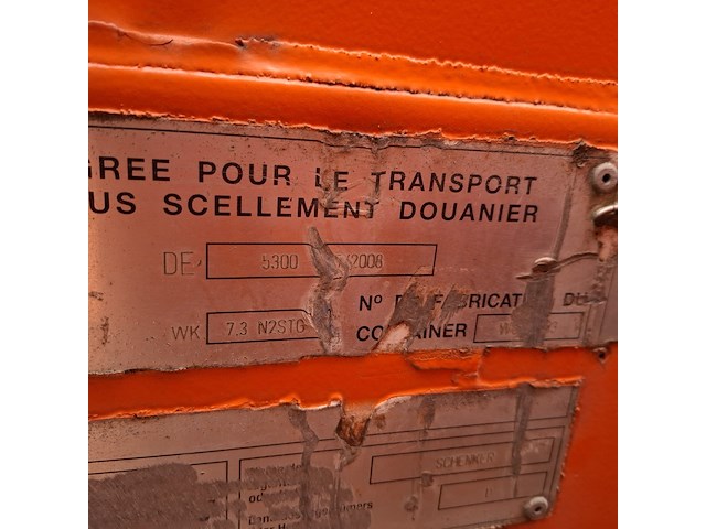 Vrachtwagen voorzien van hogedruk waterstraalmachine, scania, r410, oranje, 2016 - afbeelding 41 van  65