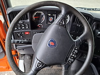 Vrachtwagen voorzien van hogedruk waterstraalmachine, scania, r410, oranje, 2016 - afbeelding 52 van  65