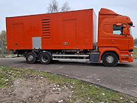Vrachtwagen voorzien van hogedruk waterstraalmachine, scania, r410, oranje, 2016 - afbeelding 45 van  65