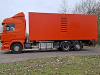 Vrachtwagen voorzien van hogedruk waterstraalmachine, scania, r410, oranje, 2016 - afbeelding 64 van  65