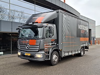 Vrachtwagen v.v. schuifzeilopbouw, mercedes-benz, atego, 2019
