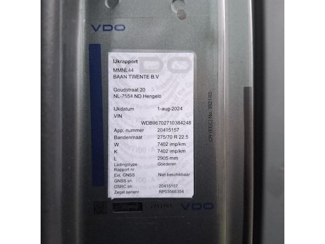 Vrachtwagen v.v. schuifzeilopbouw, mercedes-benz, atego, 2019 - afbeelding 70 van  109