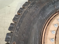 Vrachtwagenband op velg, michelin, x force - afbeelding 4 van  8
