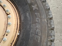 Vrachtwagenband op velg, michelin, x force - afbeelding 5 van  8