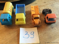 Vrachtwagentjes 4stuks - afbeelding 1 van  3