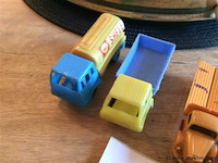 Vrachtwagentjes 4stuks - afbeelding 2 van  3