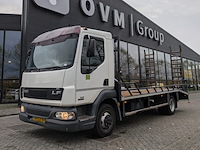 Vrachtwagen/voertuigtransporter daf, ae45cf, bouwjaar 2004