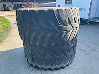 Vredestein - flotation trac 750/60r30.5 - tyre, wheel and rim (2x) - afbeelding 3 van  6