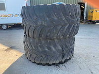 Vredestein - flotation trac 750/60r30.5 - tyre, wheel and rim (2x) - afbeelding 4 van  6