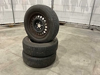 Vredestein giugiaro zomerbanden 15inch wielen (3x)