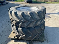 Vredestein traxion + 480/65r28 band met velg - afbeelding 10 van  13