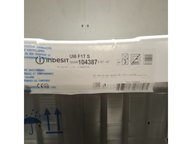 Vrieskast, indesit, ui6 f1ts - afbeelding 5 van  7