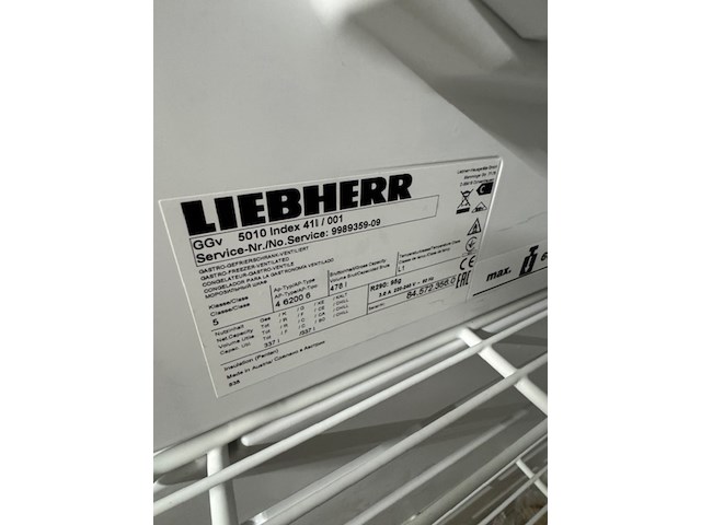 Vrieskast liebherr profiline, ggv5010, wit - afbeelding 4 van  5