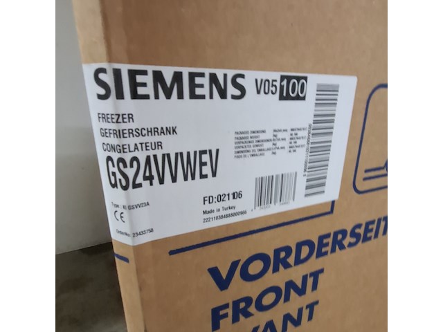 Vrieskast, siemens, gs24vvwev - afbeelding 4 van  5