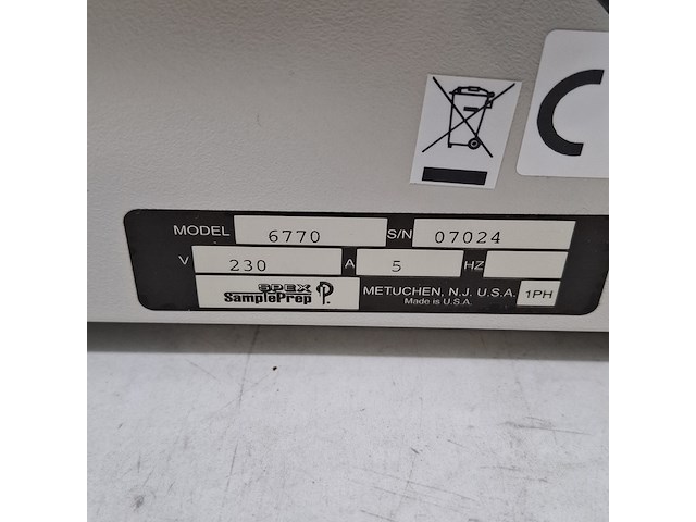 Vriesmolen, spex sampleprep, 6770 - afbeelding 8 van  9