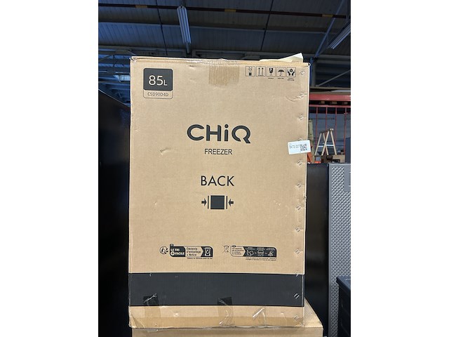 Vriezer 85 liter chiq, csd90d4d - afbeelding 3 van  4