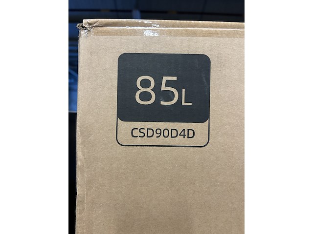 Vriezer 85 liter chiq, csd90d4d - afbeelding 4 van  4