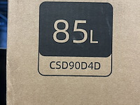 Vriezer 85 liter chiq, csd90d4d - afbeelding 4 van  4