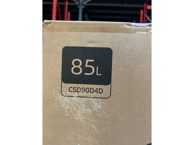 Vriezer 85 liter chiq, csd90d4d - afbeelding 2 van  2