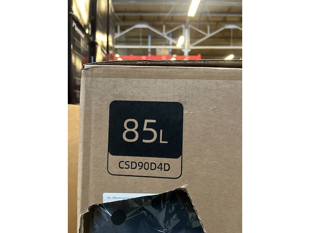 Vriezer 85 liter chiq, csd90d4d - afbeelding 2 van  2
