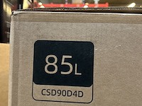 Vriezer 85 liter chiq, csd90d4d - afbeelding 2 van  2