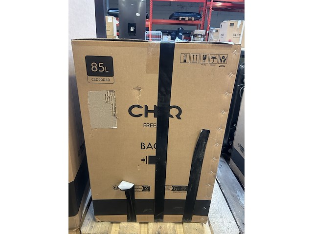 Vriezer 85 liter chiq, csd90d4d - afbeelding 1 van  3