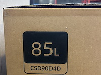 Vriezer 85 liter chiq, csd90d4d - afbeelding 2 van  3