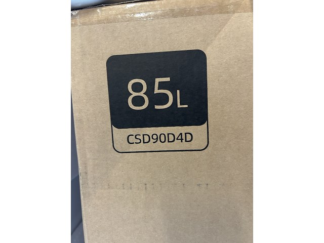 Vriezer 85 liter chiq, csd90d4d - afbeelding 2 van  2