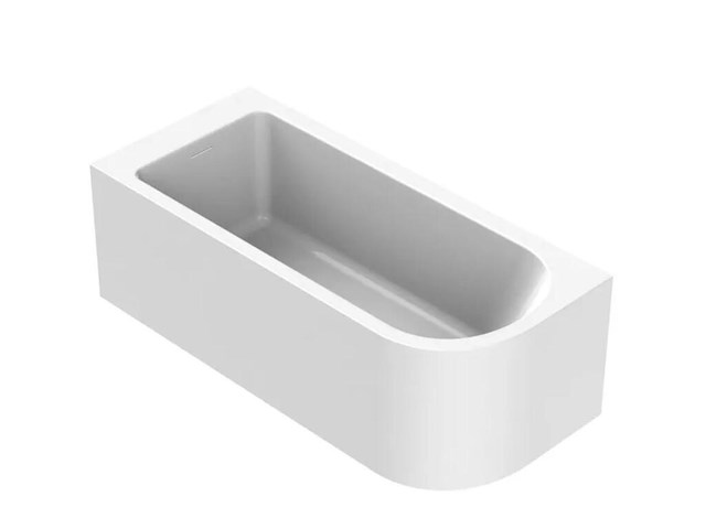 Vrijstaand bad links 170 x 75 cm allibert, serana gauche, wit - afbeelding 1 van  3