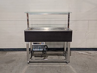 Vrijstaand gastrobuffet, afinox, essence 3 vasca ref.stat wenge, 2018 - afbeelding 2 van  8