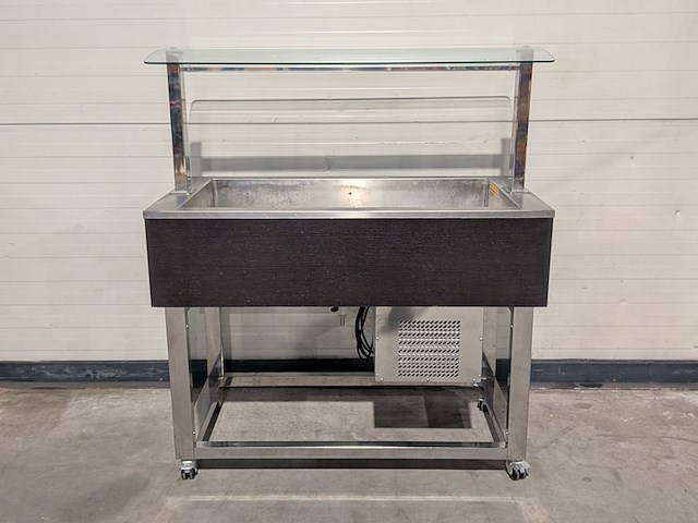 Vrijstaand gastrobuffet, afinox, essence 3 vasca ref.stat wenge, 2018 - afbeelding 4 van  8
