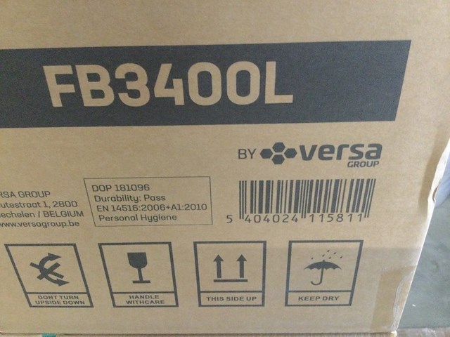 Vrijstaand hoekbad links 180x80 cm, aloni, fb3400l, wit - afbeelding 2 van  2