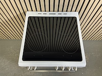 Vrijstaand inductie fornuis, pelgrim, pfi7160wit. - afbeelding 3 van  7