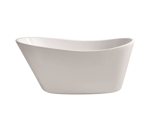 Vrijstaand ligbad 150x72 cm wb, trapeze 21.3685, wit - afbeelding 1 van  5