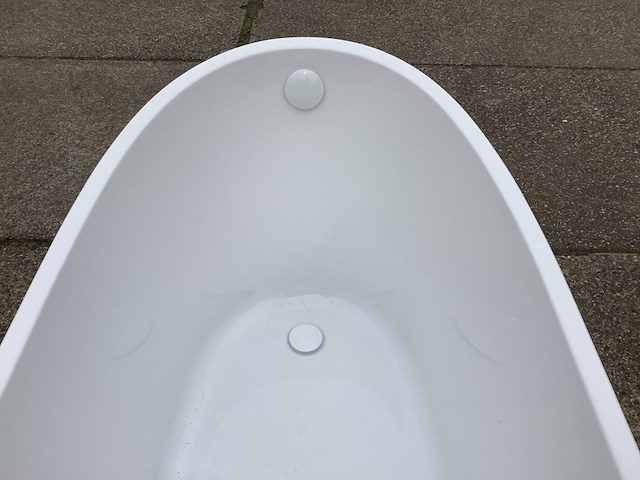 Vrijstaand ligbad 150x72 cm wb, trapeze 21.3685, wit - afbeelding 5 van  5