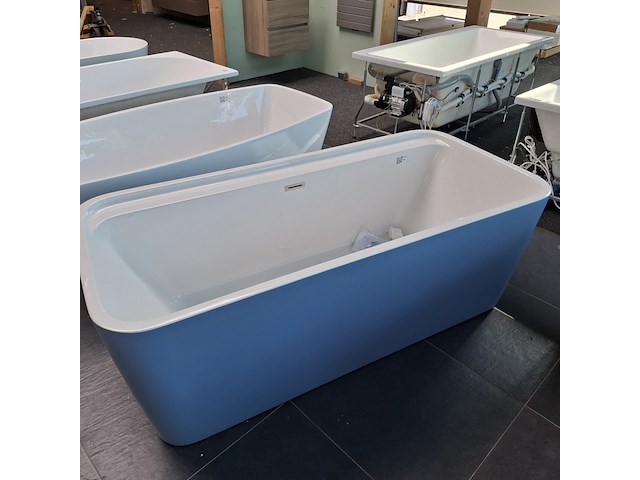 Vrijstaand ligbad allibert, kolora, baltic blauw - afbeelding 7 van  10