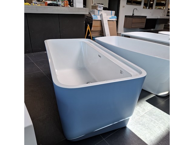 Vrijstaand ligbad allibert, kolora, baltic blauw - afbeelding 8 van  10